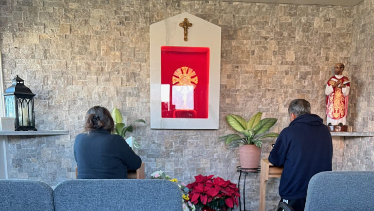 Spend Time in Prayer in our New St. Ignatius Adoration Chapel