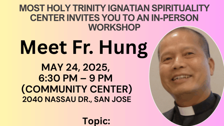 Ignatian Spirituality In-Person Workshop