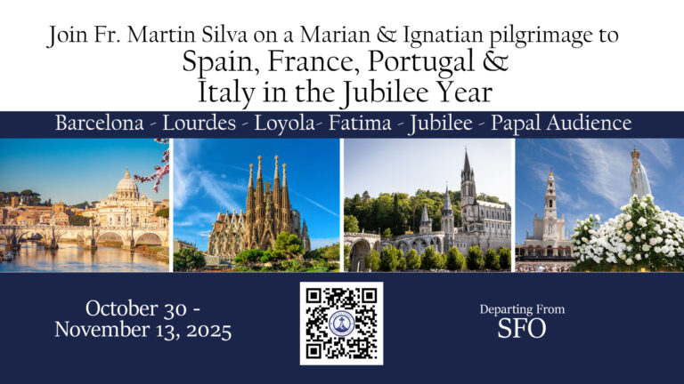 Join Fr. Martin Silva, SJ on a Pilgrimage