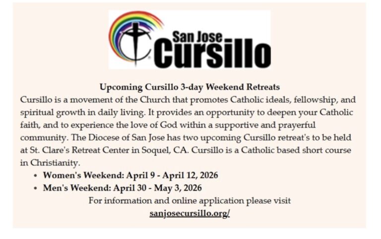 San Jose Cursillo Retreat