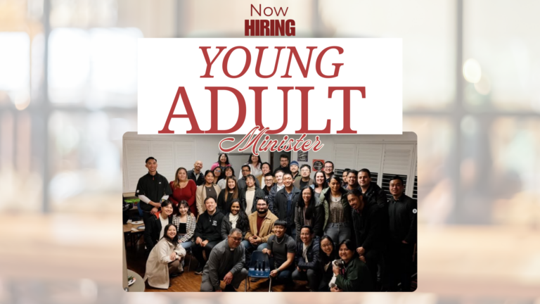 Career Opportunity – Young Adult Minister