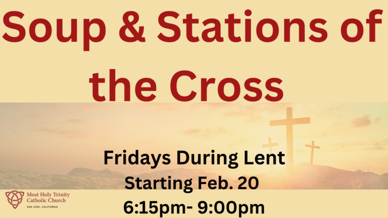 Soup and Stations of the Cross