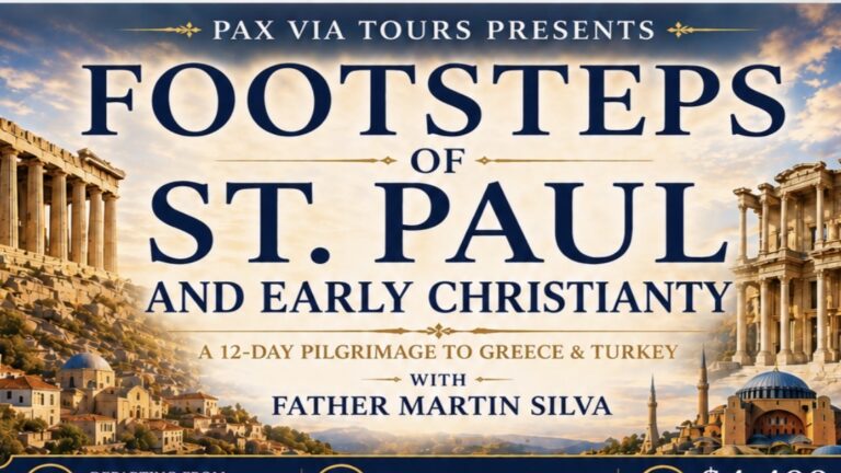 Fall Pilgrimage Oct. 20-31, 2026